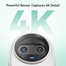 Load image into Gallery viewer, EMEET Piko 4K Webcam for Streaming, World's 1st Dual-Camera AI-Powered 4K Webcam w/AI Autofocus, 3 Mics Array&amp;3 Sound Modes, Tripod, Video Camera Great for Streaming, Desk Setup and Creative Gifts, White_7315
