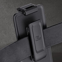 Load image into Gallery viewer, Encased Belt Case for iPhone 14 Pro Max with Holster Clip Case (Magnetic) Compatible with MagSafe, Matte Black_7703
