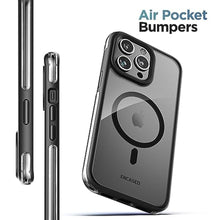 Load image into Gallery viewer, Encased MAG Case Designed for iPhone 15 Pro Belt Case with Holster Clip (Compatible with MagSafe) Black/Clear_7483
