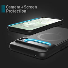 Load image into Gallery viewer, ENCASED Wallet Case for Google Pixel 8 Pro with Magnetic Card Holder (Compatible with MagSafe) Black_7468
