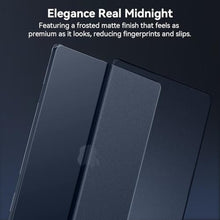 Load image into Gallery viewer, EooCoo Compatible with MacBook Air 13 inch Case M5 2026-2022 M4 M3 M2 A3449 A3240 A3113 A2681, 100% Match Official Color, Upgrade Matte, Dent &amp; Scratch Protection Hard Shell for Mac Air 13.6, Midnight, MidnightClear_1158
