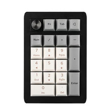 Load image into Gallery viewer, EPOMAKER EK21 VIA Gasket Number Pad w/ 1000mAh Battery, BT 5.0/2.4GHz/Wired, BlackSilver_1
