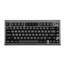 Load image into Gallery viewer, EPOMAKER TH80 PRO V2 Wireless Gaming Keyboard with Screen, BT5.0/2.4G/USB-C Gasket-Mounted Custom Keyboard, Hot Swappable, VIA Mechanical Keyboard for Win/MAC (Shadow Black, Wisteria Linear Switch)_1
