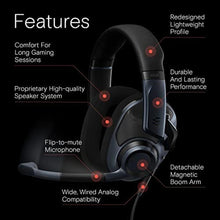 Load image into Gallery viewer, EPOS H6Pro Open Acoustic Gaming Headset with Mic Lightweight Headband, Comfortable &amp; Durable Design Compatible with Xbox, PS4/PS5 &amp; PC/Windows Black_5685
