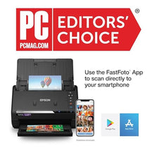 Load image into Gallery viewer, Epson FastFoto FF-680W Wireless High-Speed Duplex Photo and Document Scanner and System with USB Connect and Mobile Scanning, Black_8076
