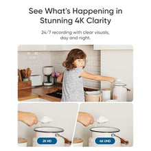 Load image into Gallery viewer, eufy Security 4K Indoor Camera E30, Pan and Tilt, AI Tracking, Pet Camera, Black_850
