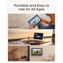 Load image into Gallery viewer, eufy Security eufy Smart Display E10, Smart Home Hub, 8" Control Panel, BlackWhite_776
