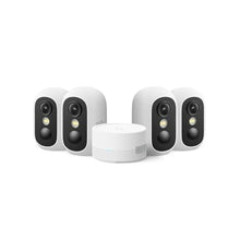 Load image into Gallery viewer, eufy Security eufyCam C35 4-Cam Kit, Wireless Indoor/Outdoor Camera, Magnetic Mount, Color Night Vision, Local Storage, No Monthly Fee, Built-in 8GB, IP67, Facial Recognition, Solar Panel Compatible_1
