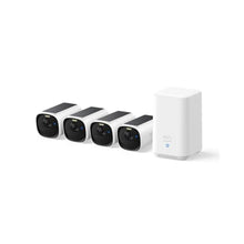 Load image into Gallery viewer, eufy Security eufyCam E40 4-Cam Kit, Solar Security Camera, 2K MaxColor Night Vision with Integrated Solar Panel, Built-in 16GB Local Storage, No Monthly Fee, Easy Set-up, IP66_1
