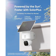 Load image into Gallery viewer, eufy Security SoloCam E30, 4-Cam Pack Kit, Security Cameras Wireless Outdoor, Solar Camera Outdoor Wireless, 360 Pan, AI Tracking, 2K Clarity, No Monthly Fee, Built-in Local Storage (Up to 16TB), White_3781
