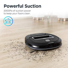 Load image into Gallery viewer, eureka Groove Robot Vacuum Cleaner, Wi-Fi Connected, App, Alexa &amp; Remote Controls, Self-Charging, NER300 , Black_2406
