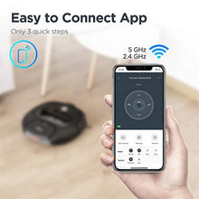 Load image into Gallery viewer, eureka Groove Robot Vacuum Cleaner, Wi-Fi Connected, App, Alexa &amp; Remote Controls, Self-Charging, NER300 , Black_2407
