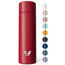Load image into Gallery viewer, Ever Vessel Mini Stainless Steel Water Bottle 14oz - Non-insulated | Designed for Bags | Slim, Ultra Lightweight &amp; Stylish Red_1
