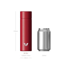 Load image into Gallery viewer, Ever Vessel Mini Stainless Steel Water Bottle 14oz - Non-insulated | Designed for Bags | Slim, Ultra Lightweight &amp; Stylish Red_6501
