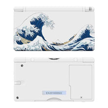 Load image into Gallery viewer, eXtremeRate The Great Wave Replacement Full Housing Shell for Nintendo DS Lite, Custom Handheld Console Case Cover with Buttons, Screen Lens for Nintendo DS Lite NDSL - Console NOT Included, TheGreatWave_1

