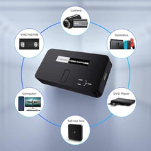 Load image into Gallery viewer, Ezcap284 Standalone Video Capture Card, All in One 1080P Capture Card via HDMI/Ypbpr/AV Input with Remote Control, Compatible with Nintendo Switch PS4 and PS3, Xbox one,N64, Blu-Ray_2678

