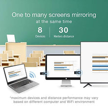 Load image into Gallery viewer, EZCast PRO II Dongle | 5G Wireless HDMI Extender and Receiver, Stream 4K Video, Supports Airplay, Miracast, High Speed MIMO 2T2R WiFi, 4 to 1 Split Screens Features, Black_8629

