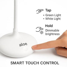 Load image into Gallery viewer, Family Tree Remedies Migraine Relief Light 520nm Green Light Therapy Lamp for Headaches, Anxiety &amp; Sleep | USB Rechargeable White &amp; Green Desk Lamp with Adjustable Brightness | 16 Portable Design_1304
