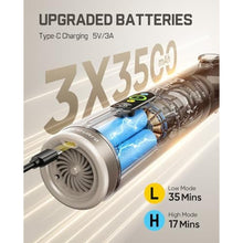 Load image into Gallery viewer, Fanttik Slim V10 Ultra Cordless Car Vacuum, 4-in-1 Portable Mini Vacuum with 19kPa Suction, Freely Combinable Accessories, 2 Suction Modes, Handheld Vac for Car, Small Jobs, Keyboard, Office (Brown)_700
