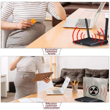 Load image into Gallery viewer, Faraday Bags for WiFi Router Faraday Box E m f Blocker for WiFi Router WiFi Blocker WiFi Cover E m f Protection 13.8IN 15.7IN, Neutral_3817
