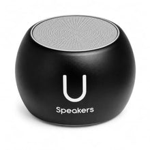 Load image into Gallery viewer, Fashionit U Boost Small Bluetooth Speaker with Subwoofer, Black_1
