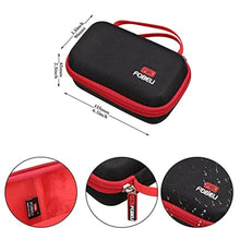 Load image into Gallery viewer, FBLFOBELI EVA Hard Carrying Case Compatible with OM SYSTEM Tough TG-7 / OLYMPUS Tough TG-6 / TG-5 / TG-4 Underwater Digital Camera (Case Only), BlackRedorBlackandBlackRed_7701
