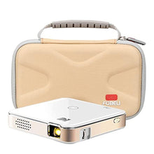 Load image into Gallery viewer, FBLFOBELI EVA Hard Storage Carrying Case for KODAK Luma 150 Ultra Mini Pocket Pico Projector (Khaki), lightyellow_8515
