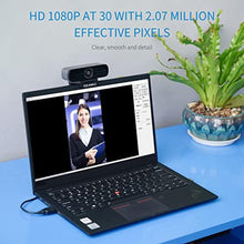 Load image into Gallery viewer, FEELWORLD WV207 USB Live Streaming Webcam Vertical Display Full HD 1080P External Computer Camera with Microphone for Laptop PC_526
