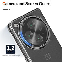 Load image into Gallery viewer, Feitenn for Oneplus Open 2023 Case,Oneplus Open Slim Hard PC Shockproof Case Cover Clear Shinning Bling Cool Case Touch ID Access Case for Oneplus Open/Oppo N3 (Silver, Oneplus Open)_128
