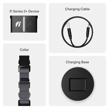 Load image into Gallery viewer, Fi Series 3+ Dog GPS Collar, Medium Gray Dog Tracker, 12 Months Included_125
