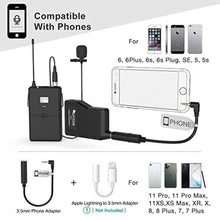 Load image into Gallery viewer, FIFINE Wireless Microphone System, Wireless Microphone set with Headset and Lavalier Lapel Mics, Beltpack Transmitter and Receiver,Ideal for Teaching, Preaching and Public Speaking Applications-K037B, Black_1489
