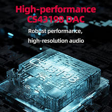 Load image into Gallery viewer, FiiO JadeAudio Q11 DAC Headphone Amplifier DSD256 PCM 32bit/384bit for Smartphones/PC 3.5mm 4.4mm Outputs, Black_529
