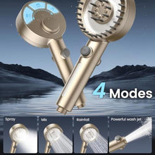 Load image into Gallery viewer, Filtered Shower Head with Handheld, High Pressure Showerhead with Filters, Golden_180
