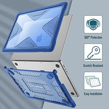 Load image into Gallery viewer, Fintie Case for MacBook Pro 14 Inch A3426 A3427 A3434 A3401 A3185 A3112 A2992 A2918 A2779 A2442 with M5 M4 M3 M2 M1 Chip (2021-2026) - Heavy Duty Rugged Hard Shell Cover, Blue_2755
