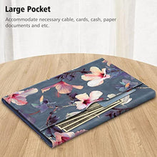 Load image into Gallery viewer, FINTIE Case for Samsung Galaxy Tab S8 Ultra 14.6 inch 2022 (Model SM-X900 / X906), Multiple Angle Portfolio Stand Cover with Pocket, Auto Sleep/Wake, Blooming Hibiscus, Gray_2042
