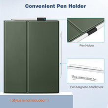 Load image into Gallery viewer, Fintie Folding Case for Remarkable 2 Paper Tablet 10.3 inch (2020 Released) - Premium PU Leather Foldable Stand Cover with Pen Holder (Not Fit Remarkable 1), Alpine Green_816
