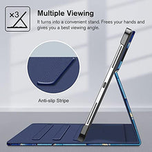 Load image into Gallery viewer, Fintie Folio Case for iPad Pro 11-inch (4th / 3rd Generation) 2022/2021 - Multiple Angles Viewing Stand Cover with Pencil Holder &amp; Pocket, Also Fit iPad Pro 11" 2nd/1st Gen, Ocean Marble, oceanmarble_797
