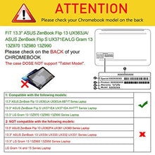 Load image into Gallery viewer, Fintie Sleeve Case for 13.3" ASUS ZenBook Flip 13 UX363JA / ASUS ZenBook Flip S UX371EA / LG Gram 13 13Z970 13Z980 13Z990 - Premium PU Leather Protective Portfolio Book Cover, Black_315
