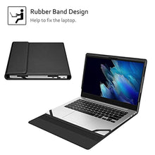 Load image into Gallery viewer, Fintie Sleeve Case for 14" Samsung Galaxy Book Go NP545XLA / Lenovo IdeaPad S540 14 S540-14IWL S540-14API (Not Fit 14" Galaxy Chromebook Go)- Premium PU Leather Portfolio Book Cover, Black_1260
