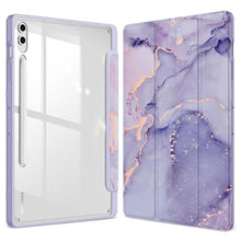 Load image into Gallery viewer, Fintie Slim Case for Samsung Galaxy Tab S10 Plus/ S9 FE Plus, Lilac Marble, lilacmarble_1
