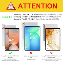 Load image into Gallery viewer, Fintie Slim Case for Samsung Galaxy Tab S10 Plus/ S9 FE Plus, Lilac Marble, lilacmarble_7509
