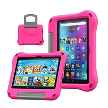 Load image into Gallery viewer, Fire HD 8 Tablet Case for Kids,Kindle Fire HD 8 Case,Amazon Fire Tablet 8 Cases,DiHines Shockproof Handle Stand Kids Case Cover for Amazon Kindle Fire HD 8/8 Plus(12/10th Generation,2022/2024 Release)_1
