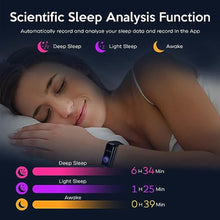 Load image into Gallery viewer, Fitness Tracker,2026 Smart Watch with Blood Pressure Heart Rate &amp; Sleep Monitor IP67 Waterproof Step Calorie Counter Pedometer Fitness Activity Health Watch for Android iOS Phone Men Women Black_25
