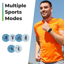 Load image into Gallery viewer, Fitness Tracker Smart Watch, 1.47" Full Touch Health Tracker with 24/7 Heart Rate &amp; Blood Oxygen Monitor, Sleep Tracker, 3ATM Waterproof Step Tracker Activity Tracker for Women Men, Midnight Blue, MidnightBlue_1673
