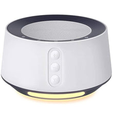 Load image into Gallery viewer, FITNIV White Noise Sound Machine, Adjustable Baby Night Light for Sleeping,14 High Fidelity Sleep Machine Soundtracks,Timer and Memory Feature (White with Power Adapter)_1
