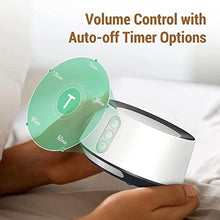 Load image into Gallery viewer, FITNIV White Noise Sound Machine, Adjustable Baby Night Light for Sleeping,14 High Fidelity Sleep Machine Soundtracks,Timer and Memory Feature (White with Power Adapter)_945
