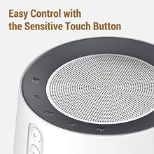 Load image into Gallery viewer, FITNIV White Noise Sound Machine, Adjustable Baby Night Light for Sleeping,14 High Fidelity Sleep Machine Soundtracks,Timer and Memory Feature (White with Power Adapter)_946
