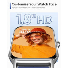 Load image into Gallery viewer, Fitpolo Smart Watch for Men Women Android, Alexa Built-in [1.8" HD Screen] IP68 Waterproof Fitness Watch Bluetooth Call for Android &amp; iPhone with Heart Rate/Sleep/SpO2 Monitor_1288
