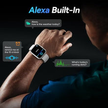 Load image into Gallery viewer, Fitpolo Smart Watches for Men/Women, 1.8'' Alexa Built-in Fitness Tracker Watch with Bluetooth Calls, IP68 Waterproof, Heart Rate/Sleep/SpO2/Stress Monitor, 110 Sport Modes for Android &amp; iPhone, White_3737
