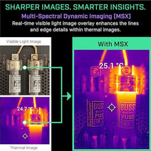 Load image into Gallery viewer, Flir One - Thermal Imaging Camera for iOS Smartphones (iPhone 14 and Older w/Lightning Port), 240x180 Super Resolution (80x60 Native IR), BlackSilver_8108
